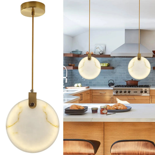 Luxury Kitchen Golden Hanging Pendent Lamp