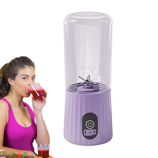 Portable Blender Cup Rechargeable 8 Blade Smoothie Maker