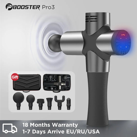 BOOSTER Pro 3 Deep Tissue Massage Low Noise for Fitness Shaping